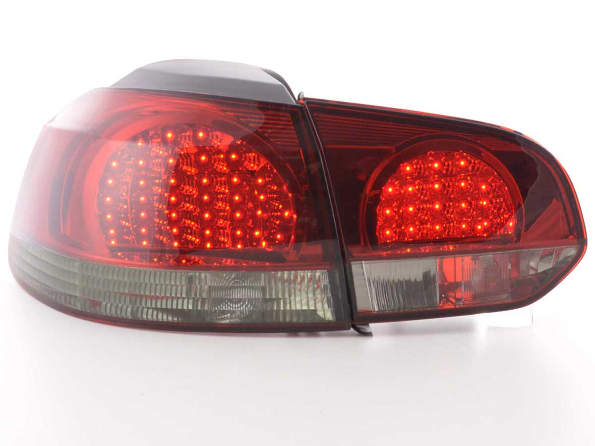 LED Rückleuchten Set VW Golf 6 Typ 1K 2008-2012 schwarz LED Rückleuchten Set VW Golf 6 Typ 1K 2008-2012 schwarz